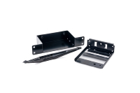 Pièces d'emboutissage de précision personnalisées JinLi DC002, fabrication de tôlerie OEM, supports en acier thermolaqué noir, boîtier automobile