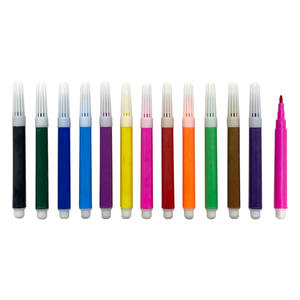 Ensemble de mini marqueurs d'art DIY en gros, stylos de couleur à l'eau lavables pour enfants, papeterie pour la créativité - Product Image 1