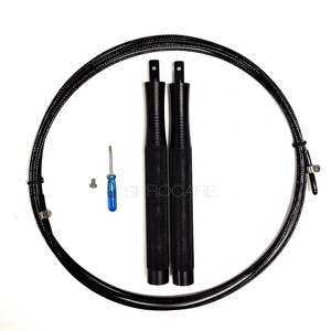 Corda per Saltare <span class=keywords><strong>Professionale</strong></span> Super Veloce in Lega di Alluminio per Double Under, Triple Under e Competizioni - Product Image 2