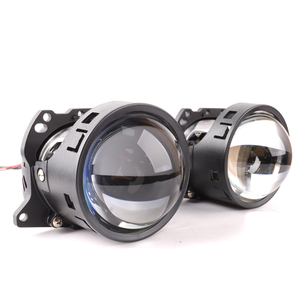 Installation sans perte voiture Bi Led phare projecteur lentille <span class=keywords><strong>Kit</strong></span> de rénovation 140W Hi Lo faisceau réflecteur 3.0 pouces Bi LED projecteur lentille - Product Image 5