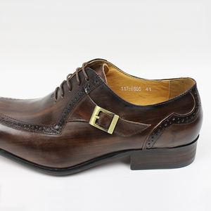 Populaire classique italien Design cuir hommes chaussures bureau affaires robe de mariée chaussures à lacets <span class=keywords><strong>boucle</strong></span> sangle Oxford chaussures pour hommes - Product Image 6