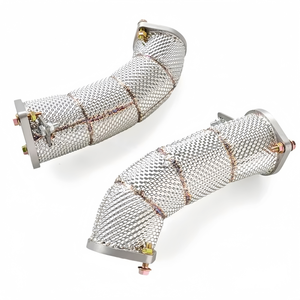 Tubo de Escape Delantero para BMW M5 G90 4.4T 2024-2026, Tubo de Escape de Acero Inoxidable con Protector Térmico, Piezas de Rendimiento para Automóviles - Product Image 1