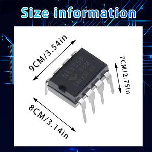 10/50PCS New NE555 ne555p ne555n Độ chính xác timers IC Inline Dip-8 chip cho máy phát xung dao động mạch - Product Image 2