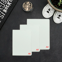 Carnets personnalisés grand format à sublimation, carnet en cuir vierge, accepte les designs ou logos personnalisés