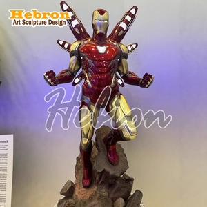 Scultura in Resina FRP di Iron Man Marvel per Decorazione Ingresso Cinema all'Aperto, <span class=keywords><strong>Personaggi</strong></span> degli Avengers - Product Image 1