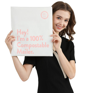 Yile Bio Biodegradable Express Mailer PLA PBAT Material Self Sealing Eco Friendly Courier <b>Bag</b> - Product Image 4