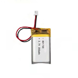 801730 Lityum Polimer Pil 3.7V 350mAh Lipo Şarj Edilebilir Li-ion Pil Akku - Product Image 4