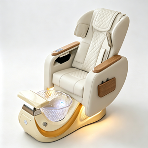 Fauteuil de Pédicure et Manucure Professionnel de Luxe Moderne avec Massage et Spa pour les Pieds - Product Image 5