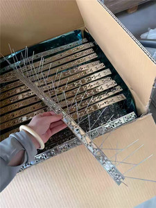 Eco-friendly Permanent Bird Deterrent Spikes 304 Stainless Steel Anti-rust Bird Strips for <b>Solar</b> <b>Panels</b> and Commercial Roofs - Product Image 4