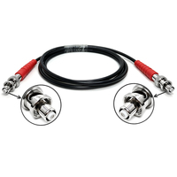 Câble de raccordement BNC RG58 haute tension 5KV 5000V SHV vers 5KV 5000V SHV pour sonde de test d'amplificateur piézoélectrique, enregistreur vidéo, coaxial RP BNC