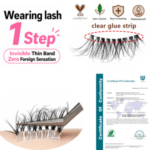Extensiones <span class=keywords><strong>de</strong></span> <span class=keywords><strong>Pestañas</strong></span> Autoadhesivas PBT Coreanas, Logotipo Personalizado, Marca Privada, Segmentos DIY, <span class=keywords><strong>Pestañas</strong></span> Naturales y Voluminosas, <span class=keywords><strong>Kit</strong></span> <span class=keywords><strong>de</strong></span> <span class=keywords><strong>Pestañas</strong></span> al por Mayor - Product Image 4