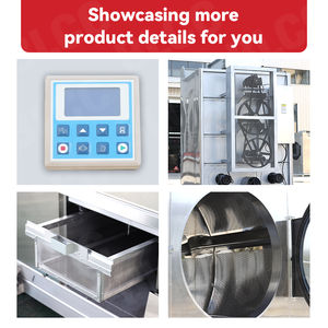 Asciugatrice Industriale da 50-150KG, Attrezzatura per Lavanderia Commerciale con Riscaldamento a Gas GPL, Essiccatoio a Tamburo per Hotel - Product Image 5