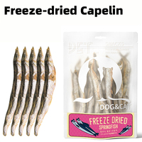 Friandises lyophilisées multi-saveurs riches en protéines pour animaux de compagnie, sachet assorti, adapté aux chats et aux chiens, en-cas de récompense pour l'entraînement