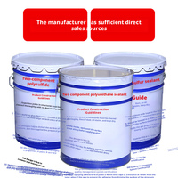 Scellant bicomposant Juliu à base de polysulfure et de polyuréthane, colle d'étanchéité pour l'incrustation de bâtiments (pâte)