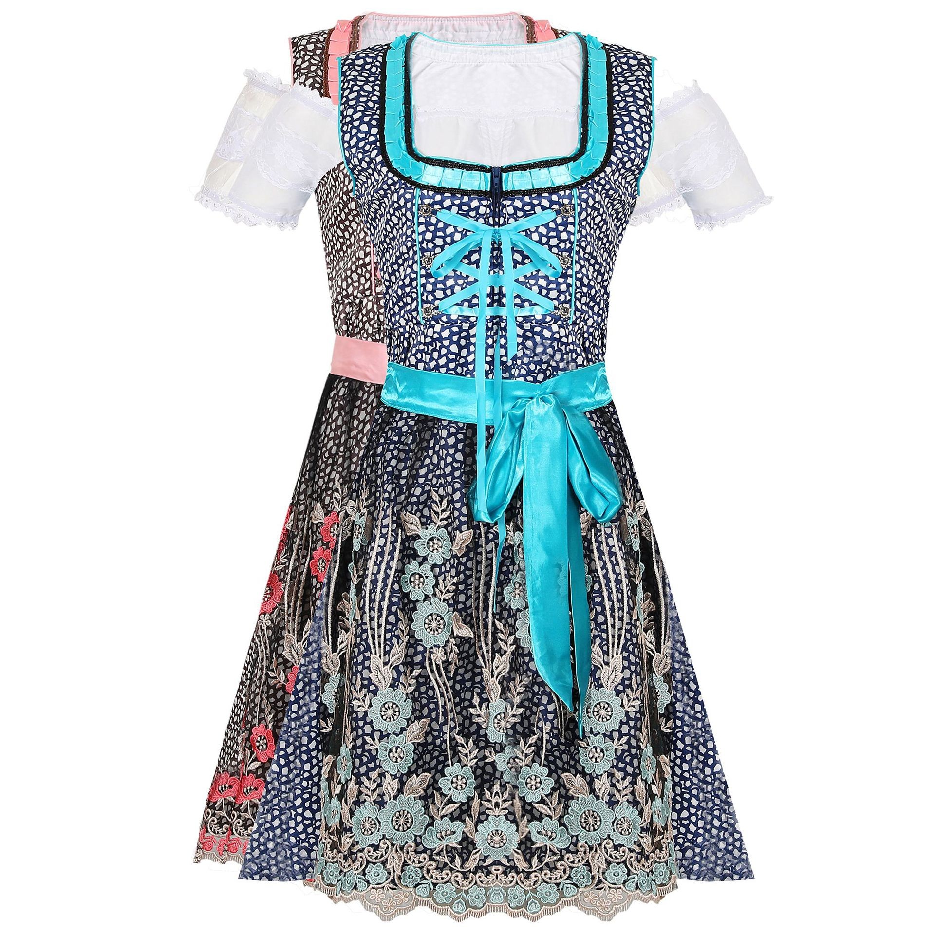 Ladies Blue Oktoberfest Beer Maid Wench German Bavarian Fancy Dress Costume  100% Polyester Halloween Party Cosplay Letsfancy| Alibaba.com