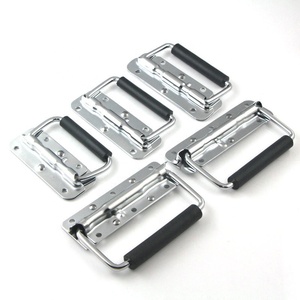 Hộp công cụ vali mùa xuân nạp lấy xử lý gấp bề mặt gắn ngực lõm xử lý cho hộp gỗ - Product Image 4