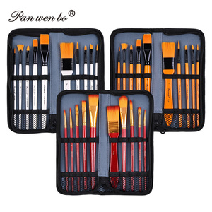 Bán Buôn 10Pcs Sơn Bàn Chải Kit Chuyên Nghiệp Sơn Dầu Nghệ Sĩ Bàn Chải Nylon Acrylic Nghệ Sĩ Sơn Bàn Chải Thiết Lập - Product Image 3