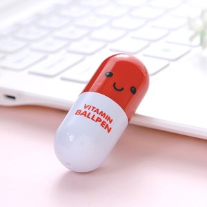 Pillola di cartone animato penna a sfera per ufficio scuola bambini bambine penna personalizzata - Product Image 4