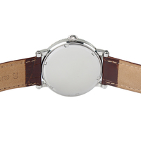 Montre à quartz de haute qualité en cuir véritable à grain de poignet de luxe et à la mode avec logo personnalisé pour hommes montre originale de phase de lune
