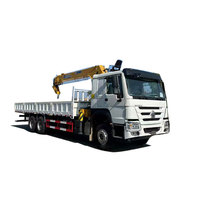 SINOTRUCK HOWO 400HP 10T ~ 15T grue montée camion 6X4 grue mobile