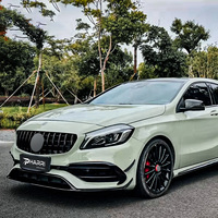 PHARRI Nouveau kit de mise à niveau du pare-chocs pour Classe A W176 2016-2018 en matériau PP de type A45 AMG