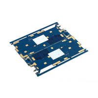 PCB Rígido Multicapa Azul de 6 Capas OEM, Construcción HDI, Retardante de Llama 94V-0, Máximo 33oz de Cobre, 100% E-test, Calidad AOI Probada, PS