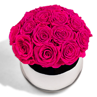 Nouvelles idées de produits en gros : Fleur éternelle préservée, rose immortelle longue durée dans une boîte en marbre – Cadeau Fête des Mères