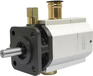 Hydraulic Log <b>Splitter</b> Pump 11GPM 2-Stage Hi/Lo Gear Pump with 3000 PSI, 3600RPM Aluminum 1/8" Keyed Shaft for Log <b>Splitters</b> - Product Image 1