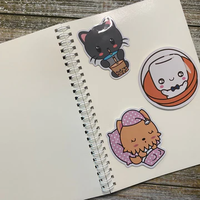 Bestseller Kinder-Wiederverwendbares Kawaii Schreibwaren-Set mit Individuellem Design und LOGO-Aufdruck, Abziehbilderbuch