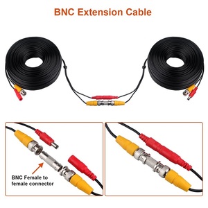 Câble BNC tout-en-un Siamese BNC vidéo et alimentation câble de caméra de sécurité câble CCTV câble pour 5MP HD AHD DVR système de Surveillance - Product Image 6