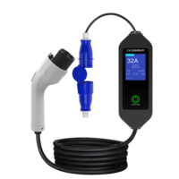 Chargeur EV portable Type 2 avec prise brésilienne 10A/20A 3,5KW 16A Câble de 5 m pour la recharge des véhicules électriques