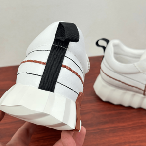 Mens Sleek Elegant Leisure Footwear Durable Vintage Material Construction <b>Supportive</b> Cushioning Impact Buffering Anti-Abrasion - Product Image 6