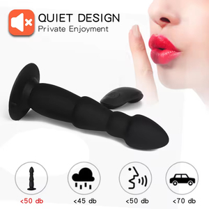 <b>Remote</b> Control Strong <b>Vibration</b> Silicone Anal Vibrator Waterproof Butt Plug Sex Toy - Product Image 2
