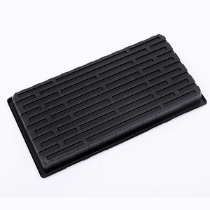 Panier à <span class=keywords><strong>semis</strong></span> rectangulaire noir personnalisé épaissi, <span class=keywords><strong>pot</strong></span> de pépinière <span class=keywords><strong>en</strong></span> <span class=keywords><strong>plastique</strong></span> <span class=keywords><strong>pour</strong></span> la germination de légumes et de plantes succulentes - Product Image 2
