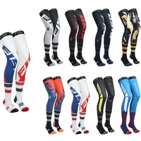 Nouvelles Chaussettes de Compression Hautes pour Motocyclistes Automne 2025 – Protection Genou Enduro et Motocross – Idéales pour le Sport et la Course à Pied