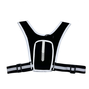 Poche poitrine légère pour hommes et femmes Sac de course réfléchissant ultra-léger résistant à l'<span class=keywords><strong>eau</strong></span> respirant Gilet de course Support pour téléphone - Product Image 5