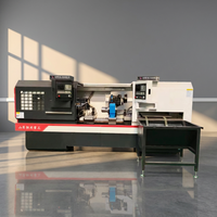 Machine-outil CNC entièrement automatique à double tourelle pour le tournage de tuyaux et d'arbres