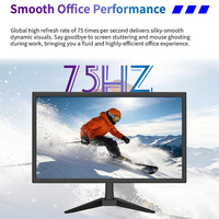 Moniteurs de bureau PC 20 pouces 75Hz 1600*900 pour usage bureautique, base fixe TN