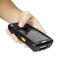 Escáner de código de barras portátil para móvil, lector de código de barras para mensajería, inalámbrico, Android, diente azul, Pda, 2D