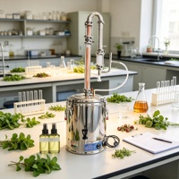 Système de distillation automatique, distillateur d'huiles essentielles, contrôle intelligent pour la production commerciale d'huiles essentielles