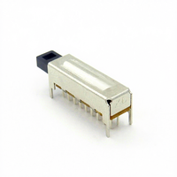 Sbloccato Mini disegno industriale momentaneo pulsante 0.3A quadrato di plastica Push interruttore metallo ottone elettrodomestico elettronico 50V DC