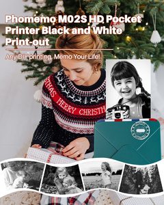 Merry Christmas Special Product <strong>Phomemo</strong> <strong>M02S</strong> Portable Label Printer for Business Barcode Address Logo Apparel Compatible - Product Image 4