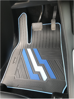 Tapis de sol de voiture en caoutchouc de luxe imperméable pour Tesla Model Y