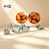 Ligne de production entièrement automatique de bonbons au caramel à petite capacité avec moule d'estampage et de formage