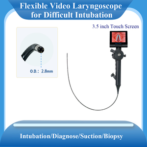 Sensorendo 2.8mm yüksek çözünürlüklü kamera hastane cerrahi videolaringoskop kullanımlık esnek Rhino laringoskop bronkoskop - Product Image 2