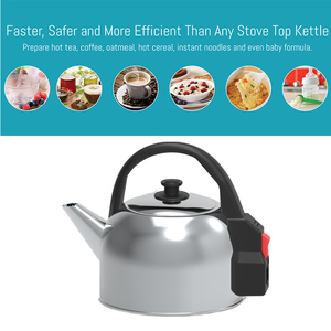 Elettrodomestici 1500W principali elettrodomestici <span class=keywords><strong>Smart</strong></span> elettrodomestici in acciaio inox bollitore elettrico - Product Image 6
