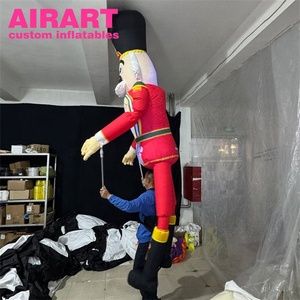 Marioneta Inflable Personalizada de <span class=keywords><strong>Cascanueces</strong></span>, Marionetas Inflables Gigantes Caminantes con Luces LED en Venta - Product Image 4