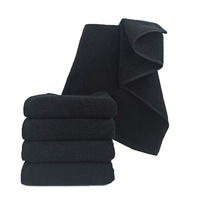 Serviette de pédicure de luxe en coton pur avec logo personnalisé pour spa beauté et massage des pieds