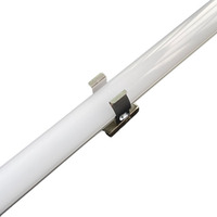 Éclairage d'étagère personnalisé basse tension LED barre lumineuse à tube rond pour présentoirs étagères à livres rayonnage gondole