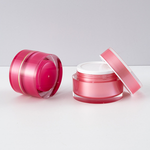 10G 20G 30g 50g 100g claro ámbar esmerilado blanco macetas Redondas de Plástico tarros de crema cosmética - Product Image 6